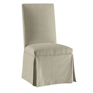 Ballard Designs Parsons Slipcover Natural Linen Cotton used